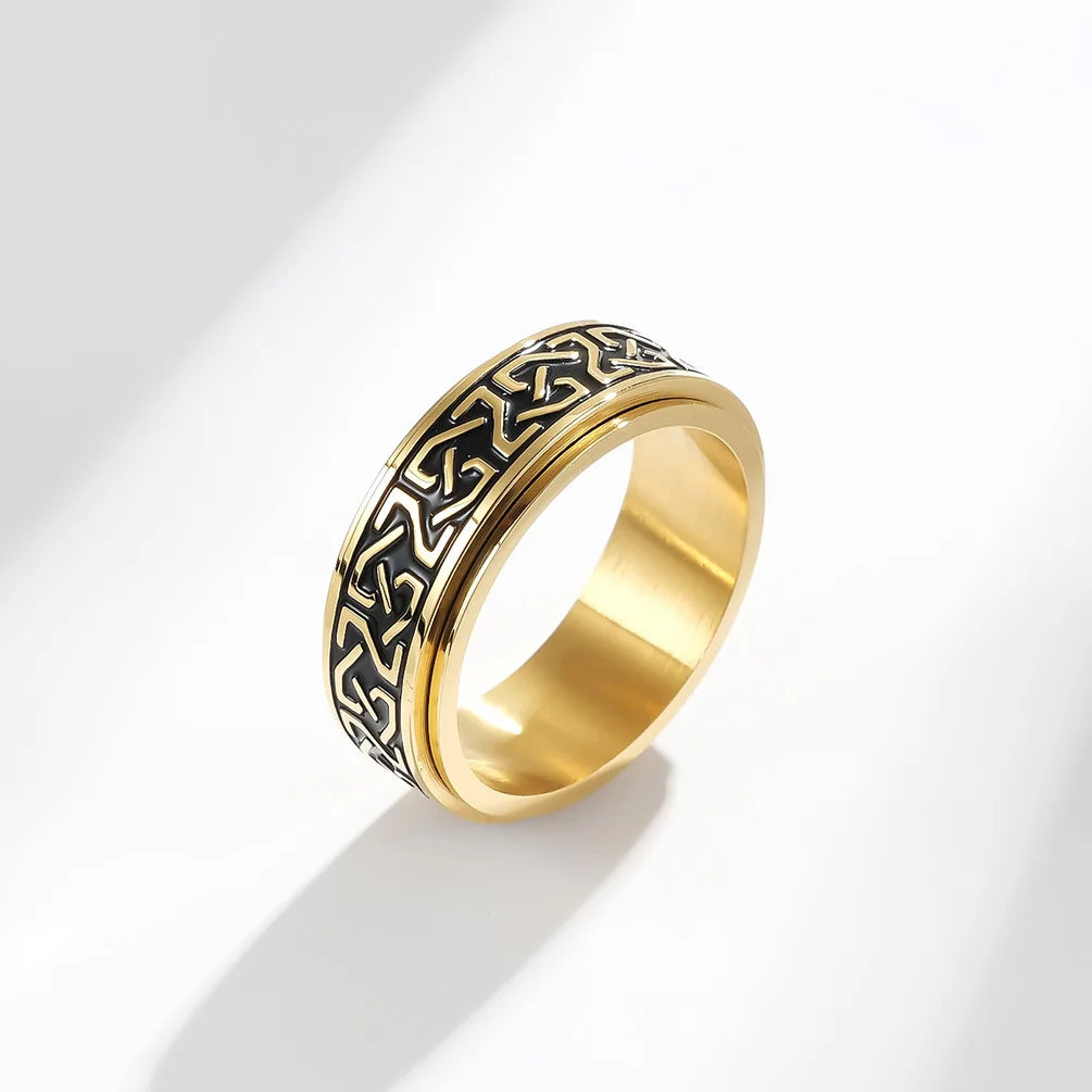 Celtic Knot Spinner Ring