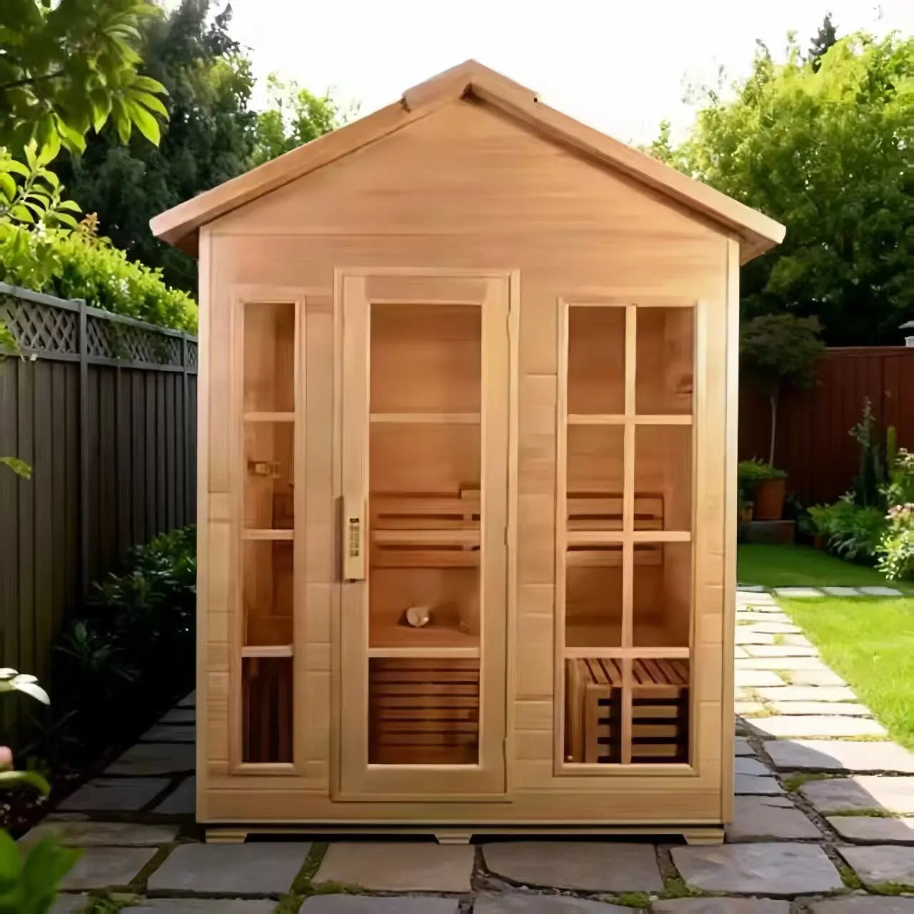 Outdoor Home Sauna Room