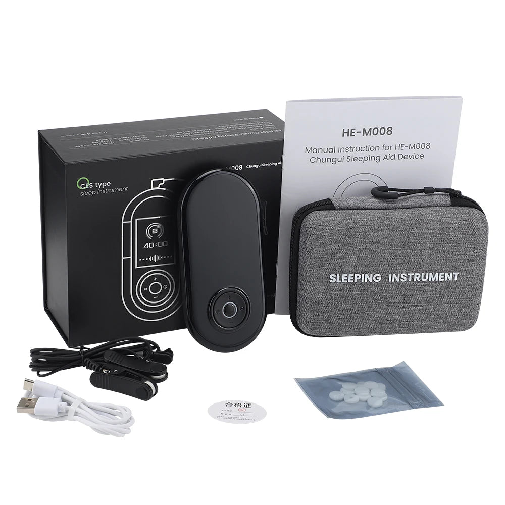 CES Microcurrent Sleep Aid: Relief for Insomnia, Anxiety, and Headaches.