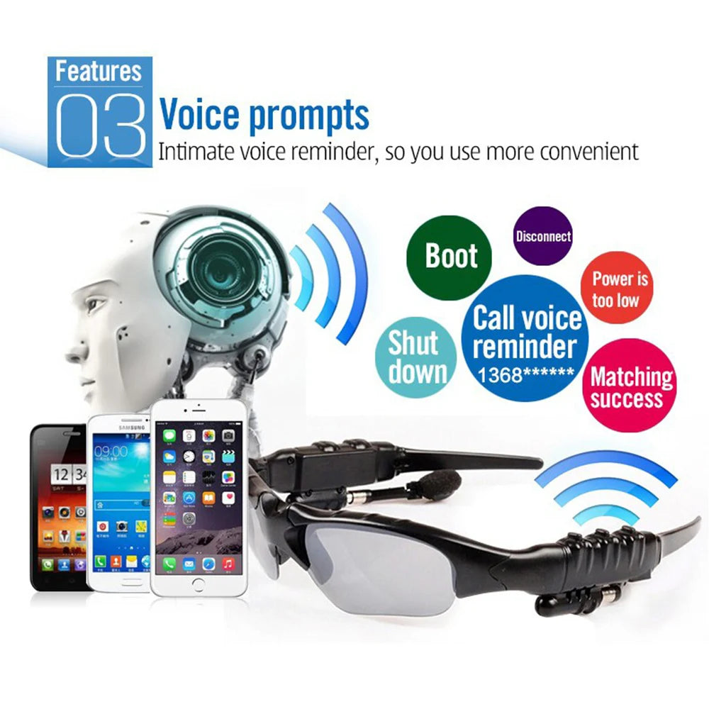 Bluetooth Smart Hiking Glasses