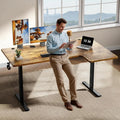 55-Inch L-Shaped Electric Standing Desk