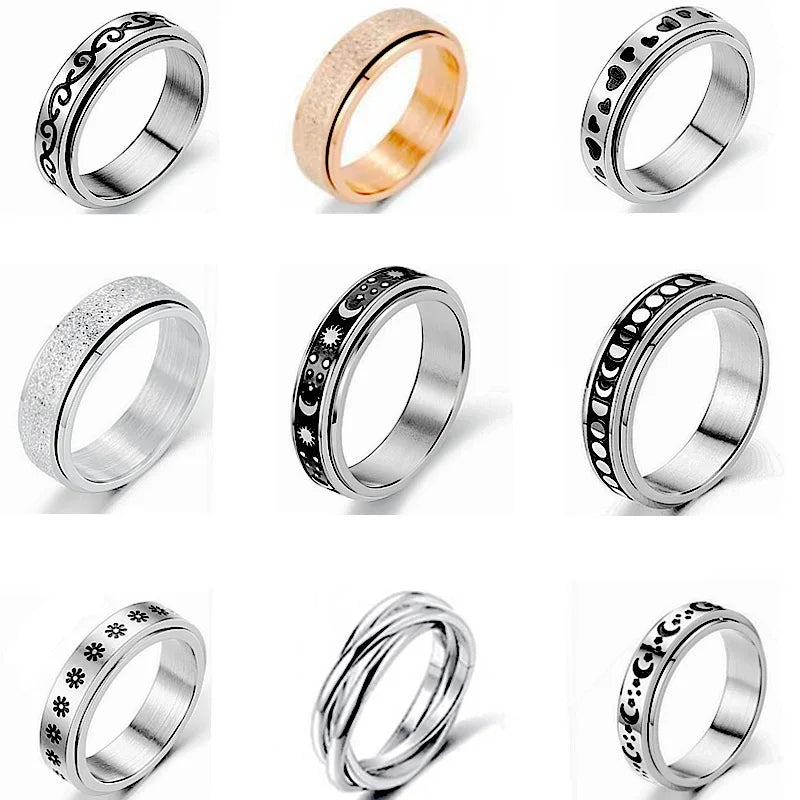 Stainless Steel Spinner Ring