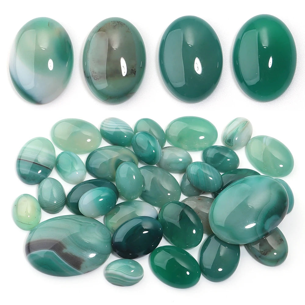 Natural Stone Oval Cabochons