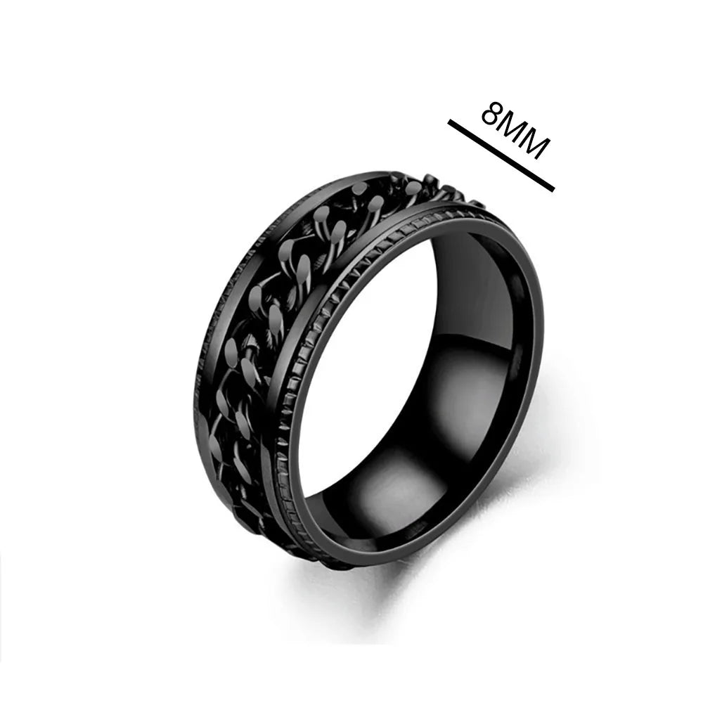 Stainless Steel Spinner Ring