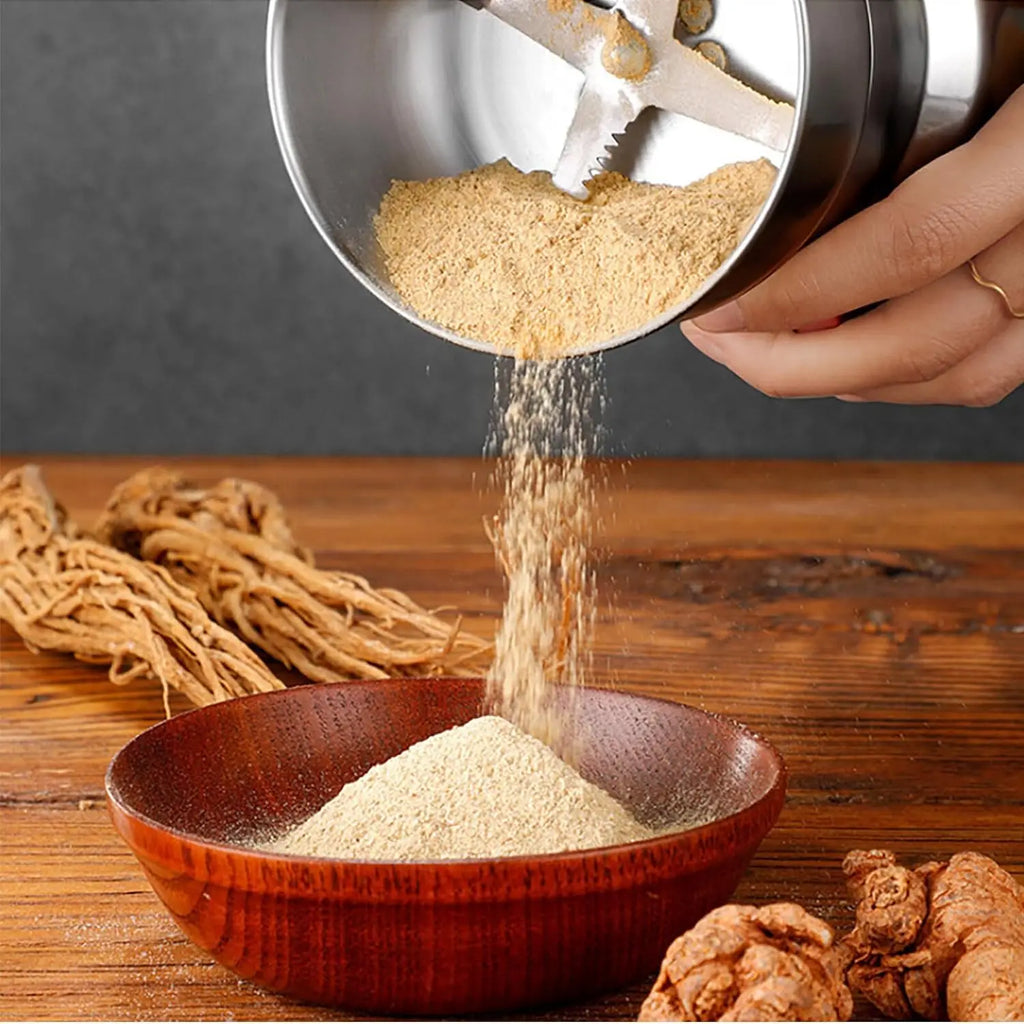 Electric Four-Blade Coffee and Spice Grinder