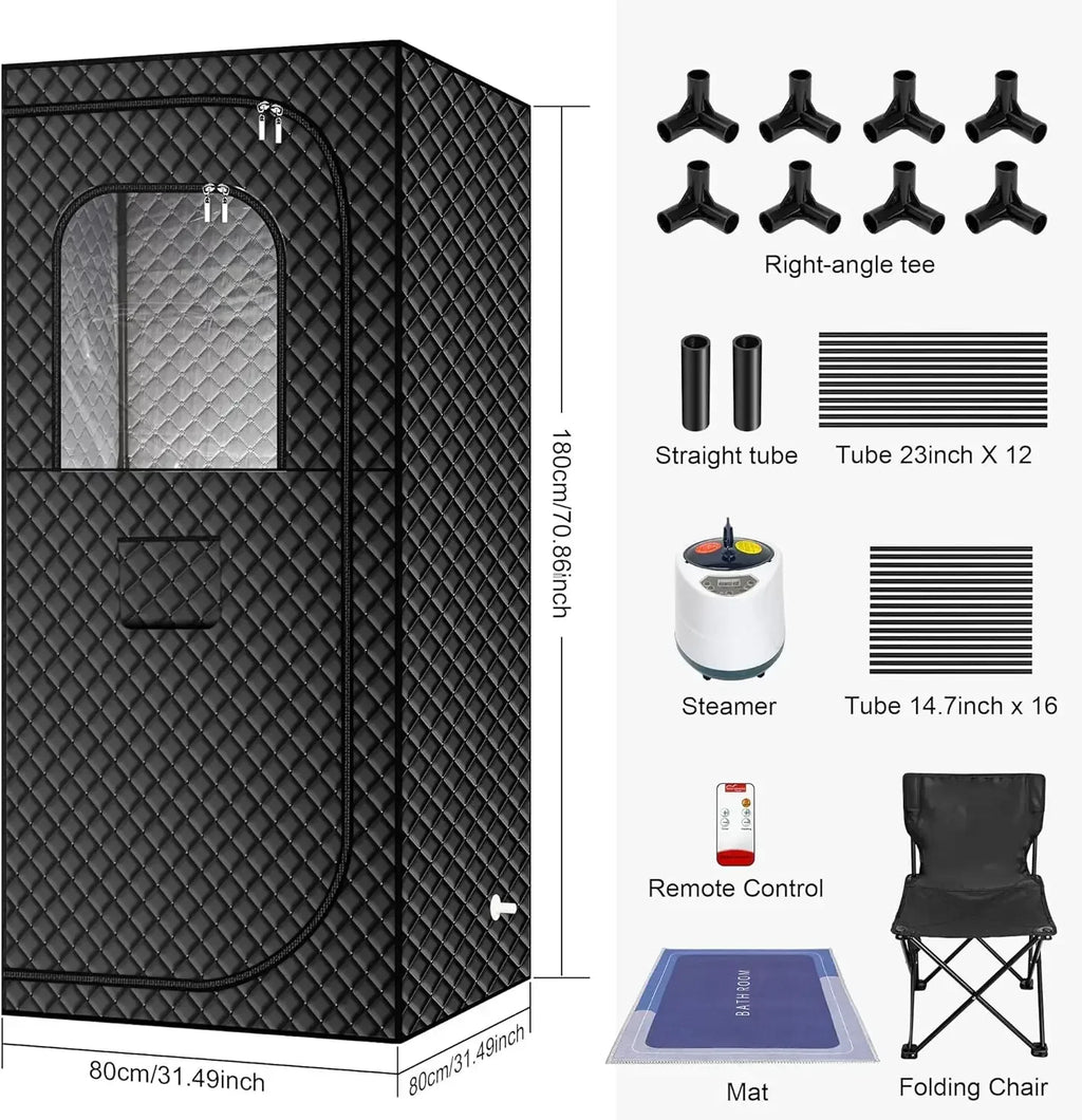 Portable Home Steam Sauna Box