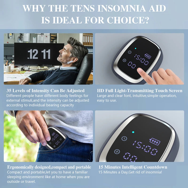 KTS CES Insomnia Sleep Stimulator