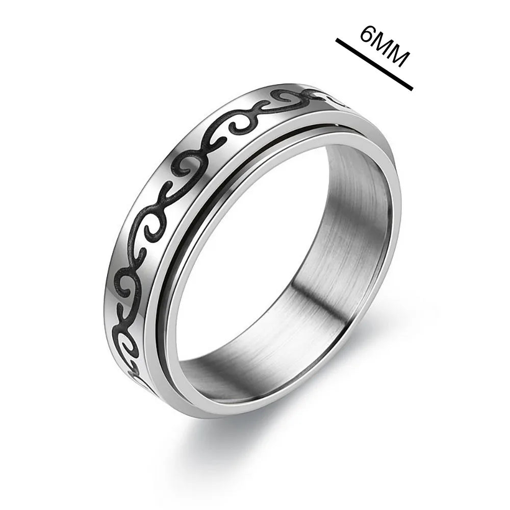 Stainless Steel Spinner Ring