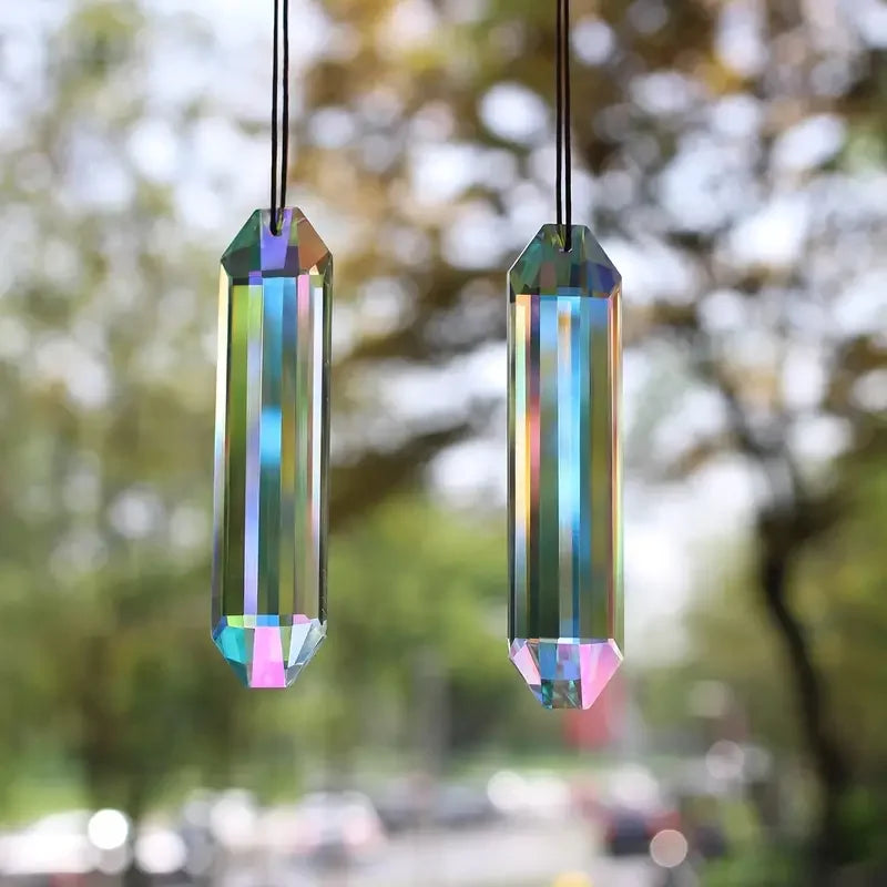 2-Piece Crystal Sun Catcher Window Prisms