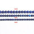 Round Lapis Stone Beads