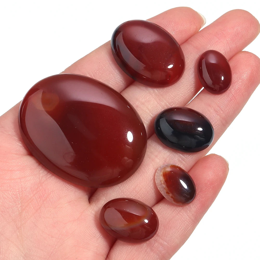 Natural Stone Oval Cabochons