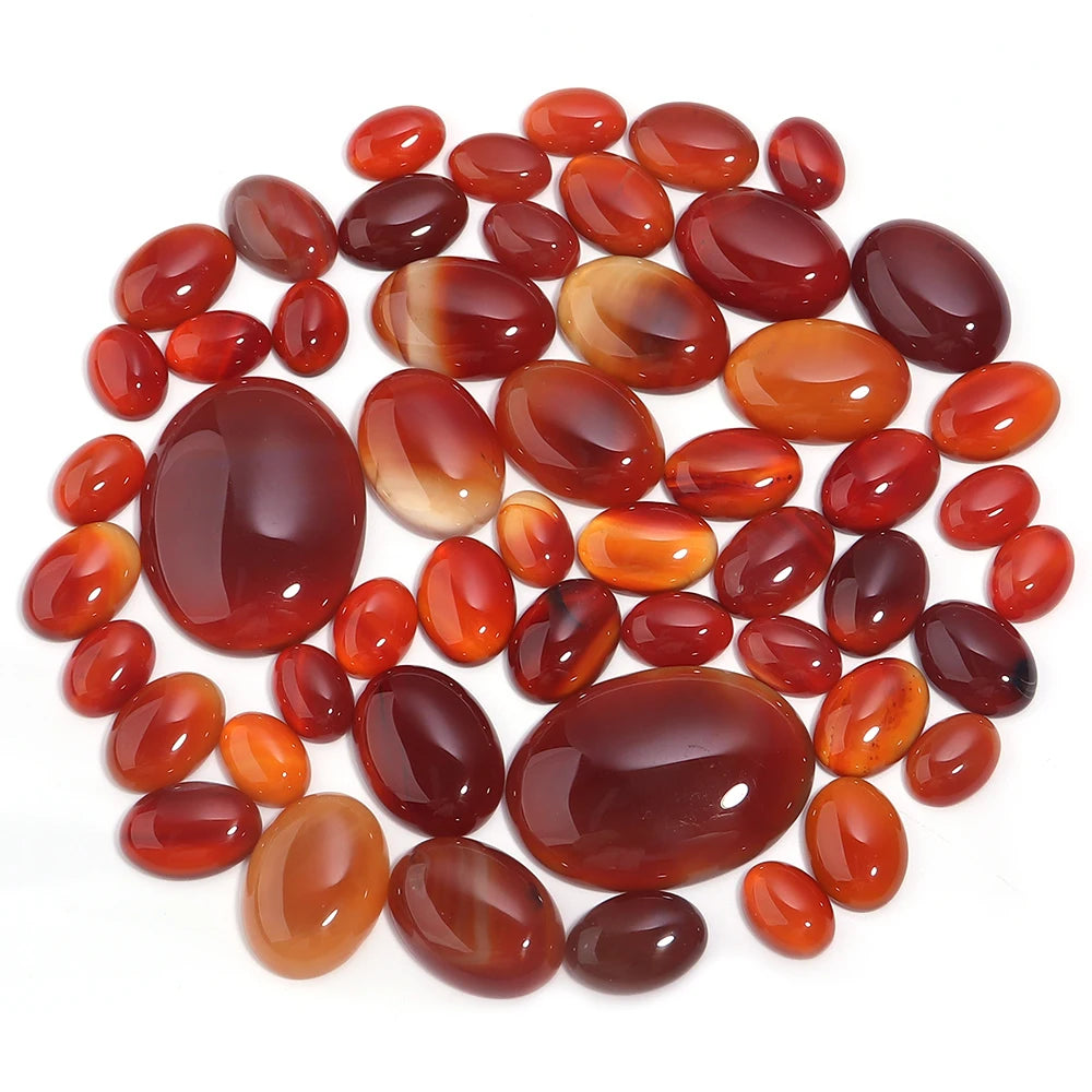 Natural Stone Oval Cabochons