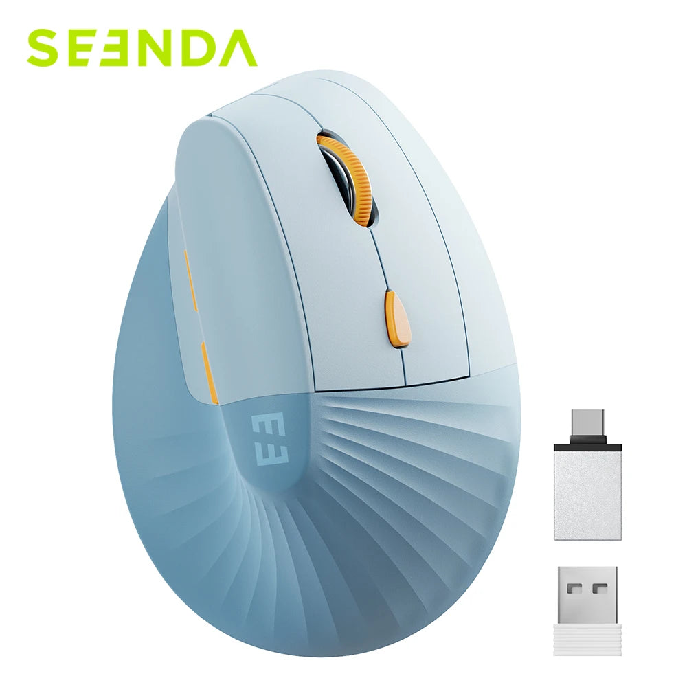 Seenda Rechargeable Vertical Wireless Mouse