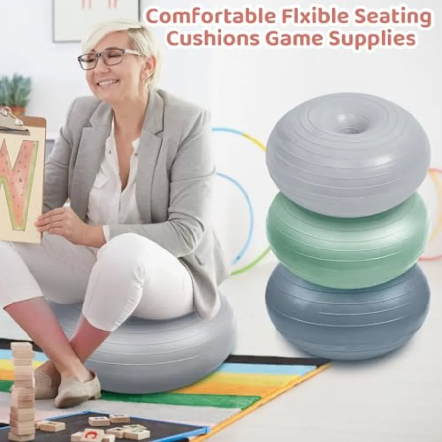 Set of 6 Flexible Yoga Ball Chairs