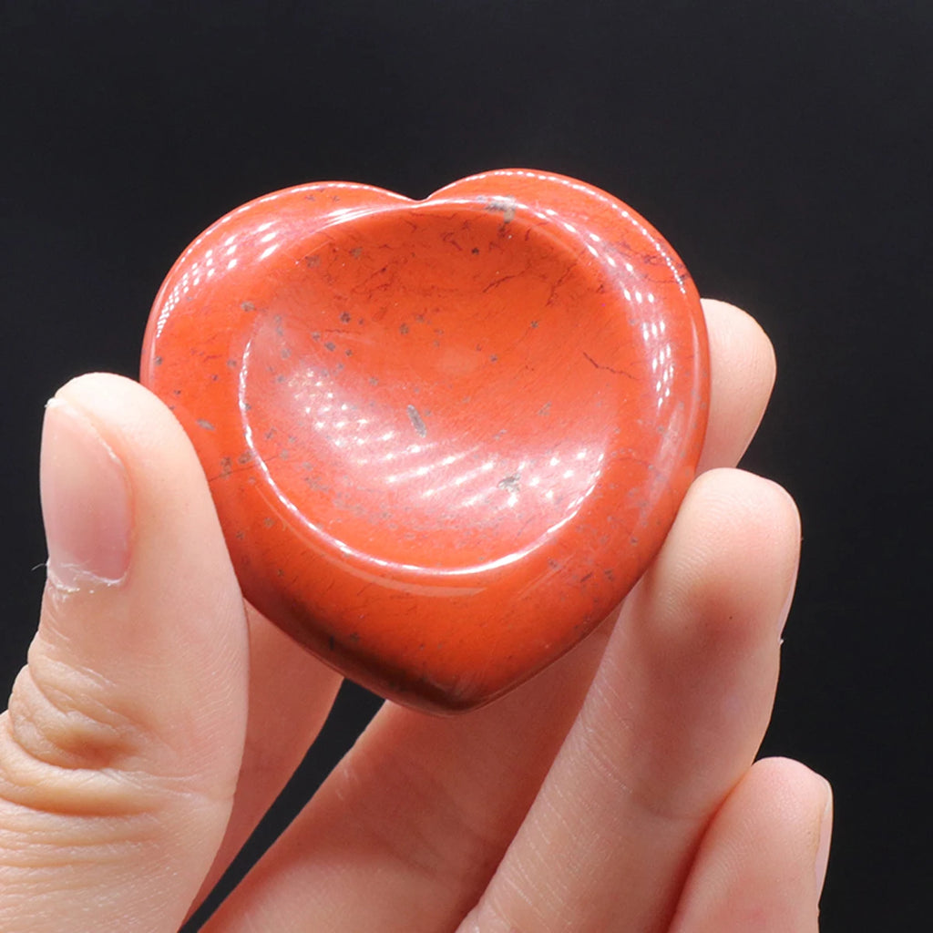 Heart-Shaped Pink Quartz Stone