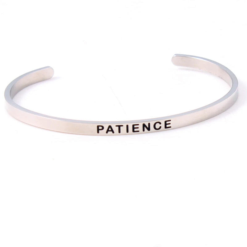 2022 New 4MM Stainless Steel Inspirational Maori Love Mantra Bracelet for Women - Best Gift