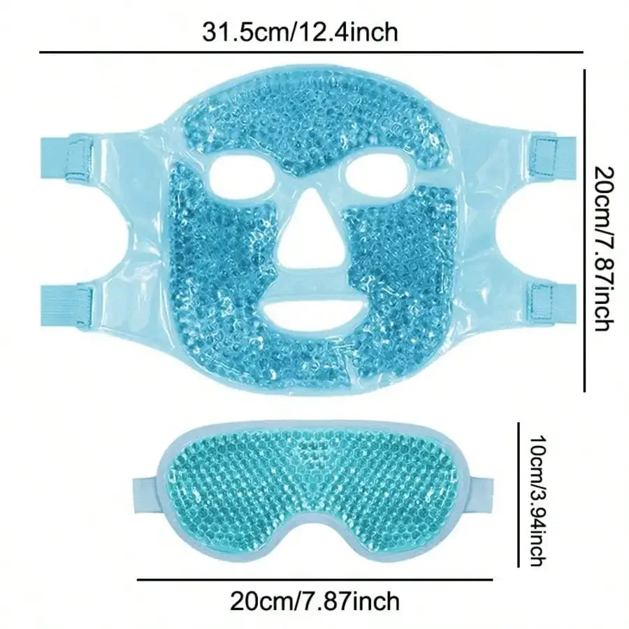 Reusable Cooling Gel Face Mask