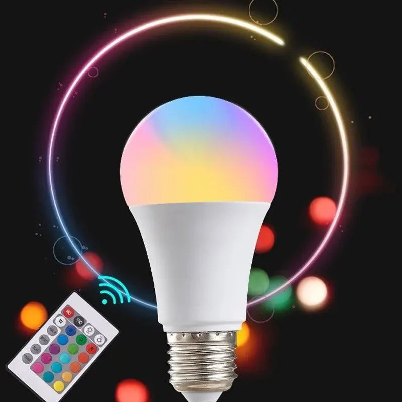 RGB LED E27 Dimmable Smart Bulb