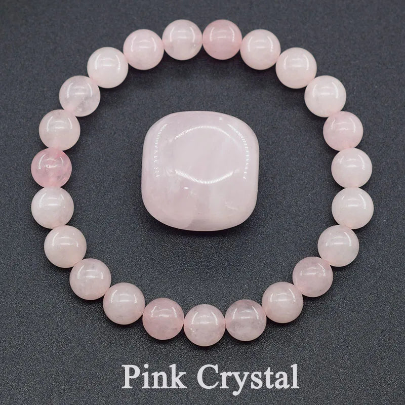 Natural Stone Bead Bracelet Collection