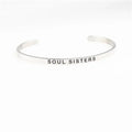 2022 New 4MM Stainless Steel Inspirational Maori Love Mantra Bracelet for Women - Best Gift