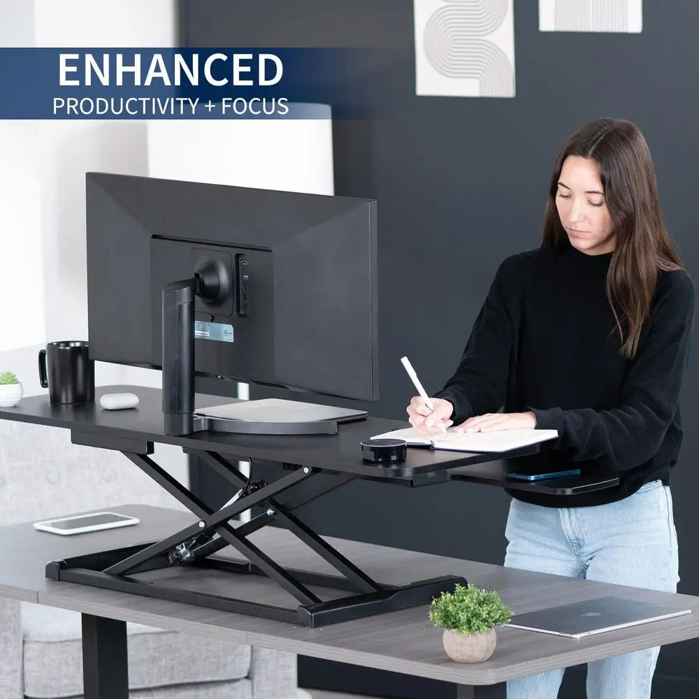 48-Inch Height-Adjustable Desk Converter