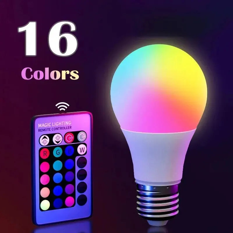 RGB LED E27 Dimmable Smart Bulb