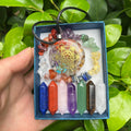 Natural Stone Hexagon Point Set
