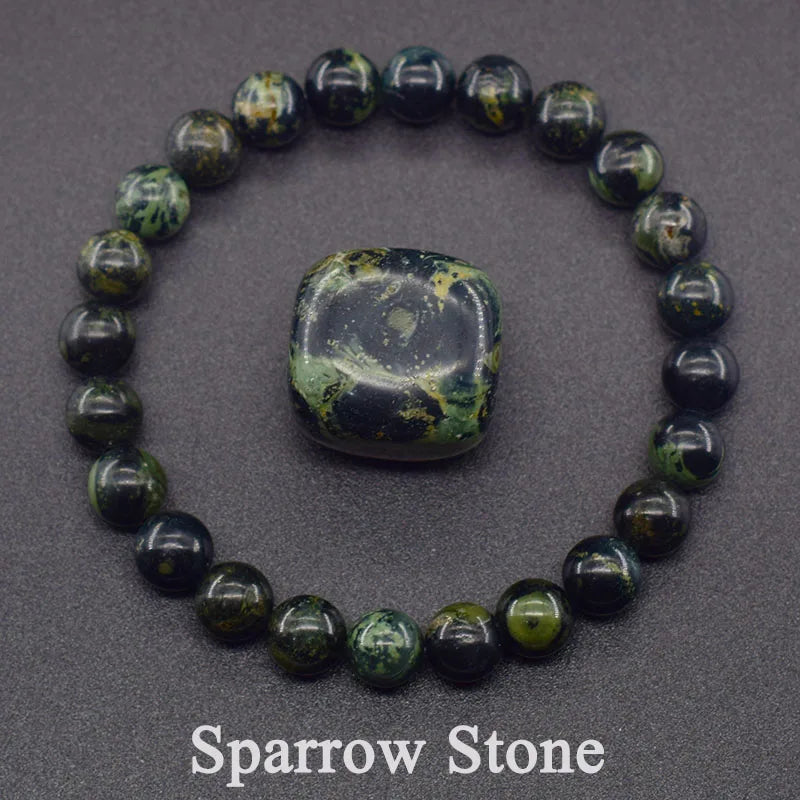 Natural Stone Bead Bracelet Collection