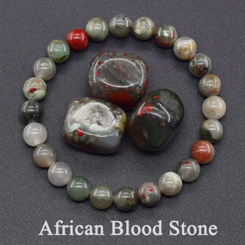 Natural Stone Bead Bracelet Collection