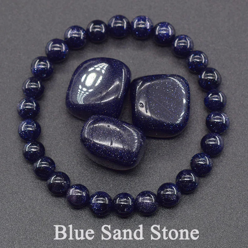 Natural Stone Bead Bracelet Collection