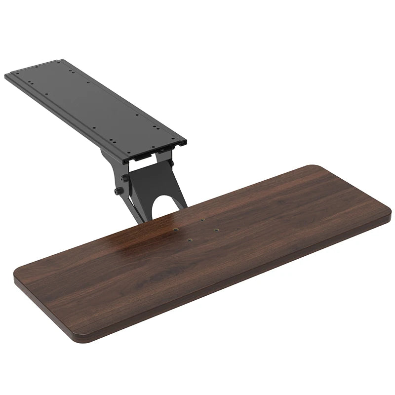 Under-Desk Keyboard Tray with Swivel Mouse Pad
