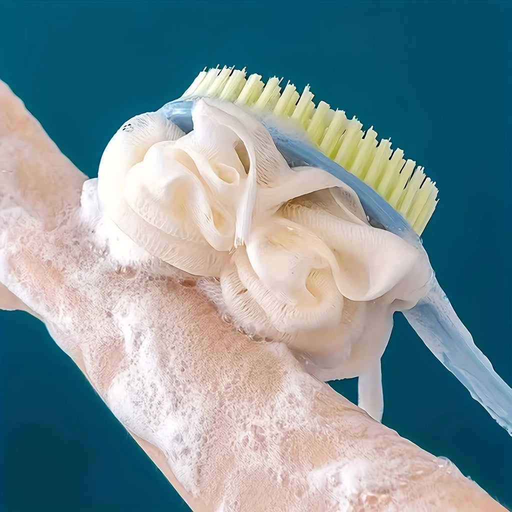 Long Handle Soft Shower Body Scrubber