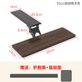 Under-Desk Keyboard Tray with Swivel Mouse Pad