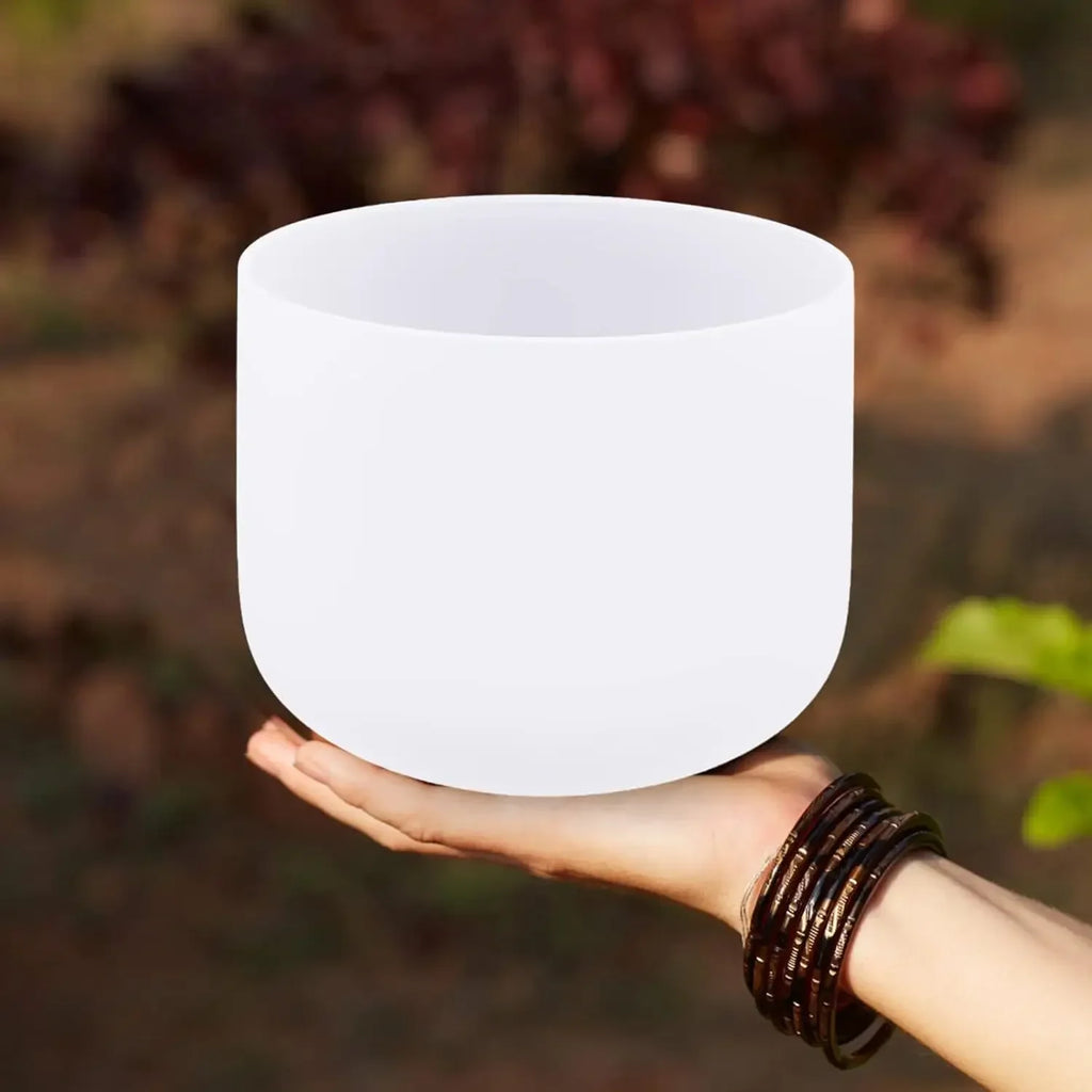 432 Hz 8-Inch Crystal Singing Bowl