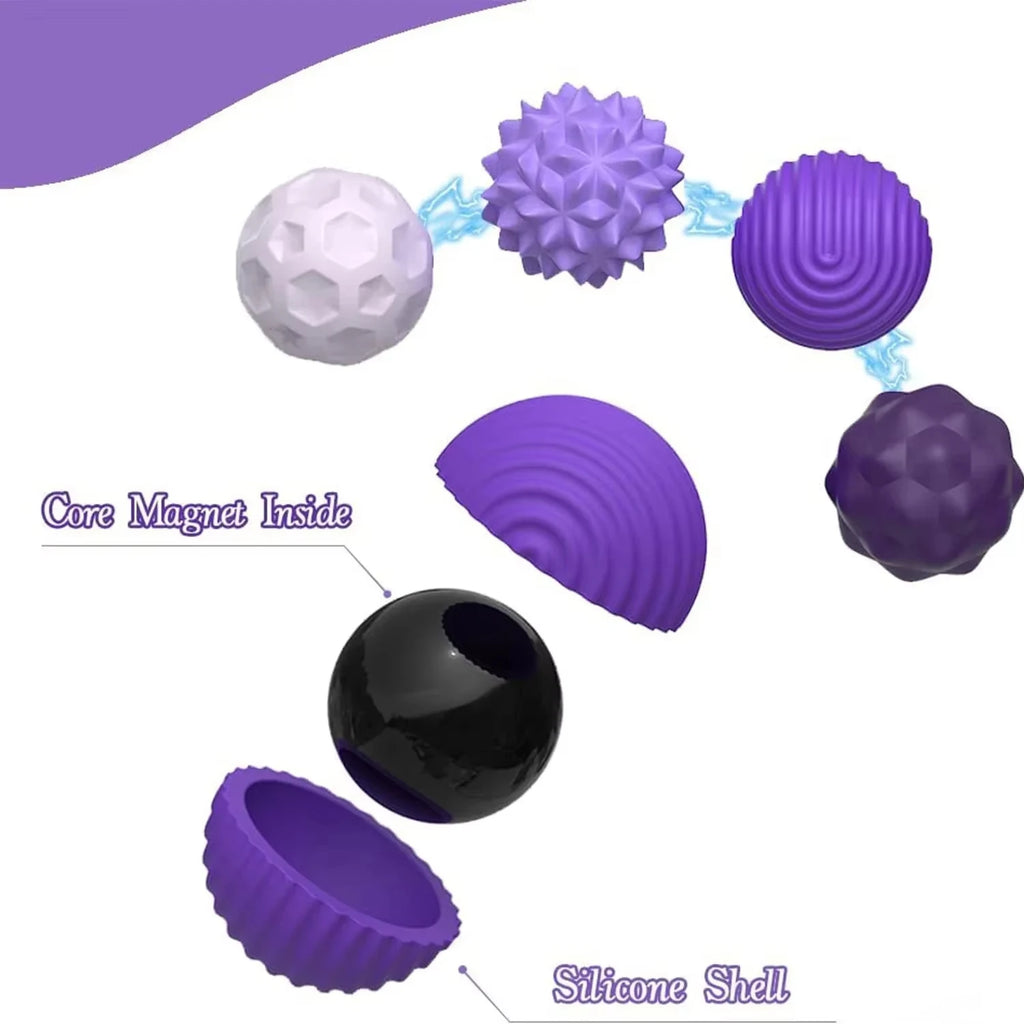 Magnetic EDC Fidget Toy for Stress Relief, Autism, and ADHD.