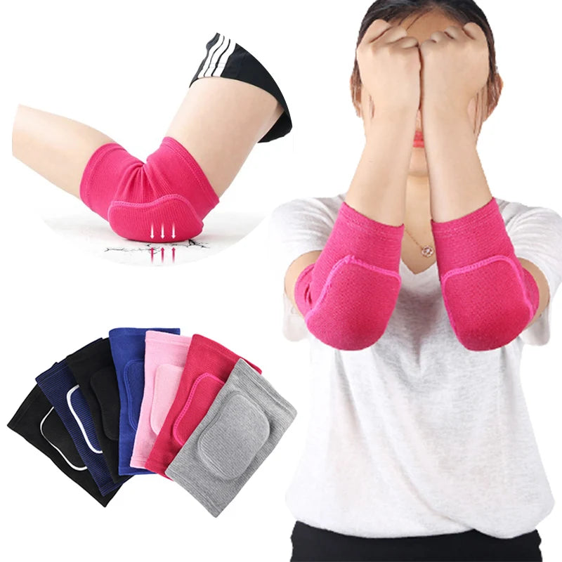 Padded Elbow and Knee Support Sleeves