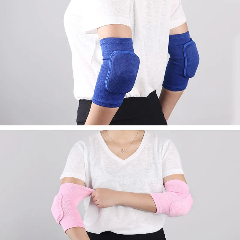 Padded Elbow and Knee Support Sleeves